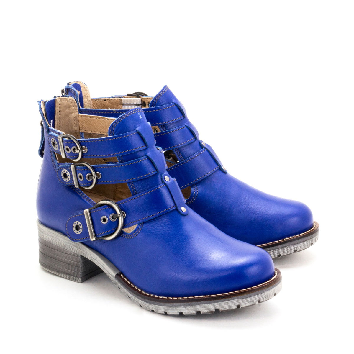 Kelsy Short Summer Leather Boot