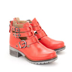 Kelsy Short Summer Pearl Leather Boot