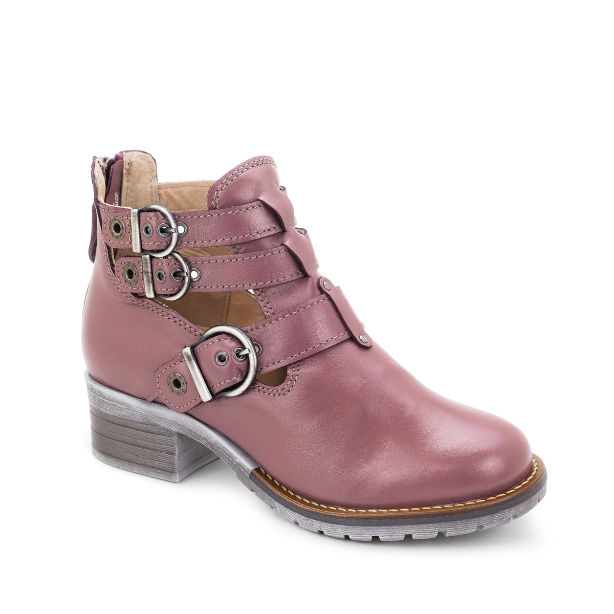 Kelsy Short Summer Leather Boot
