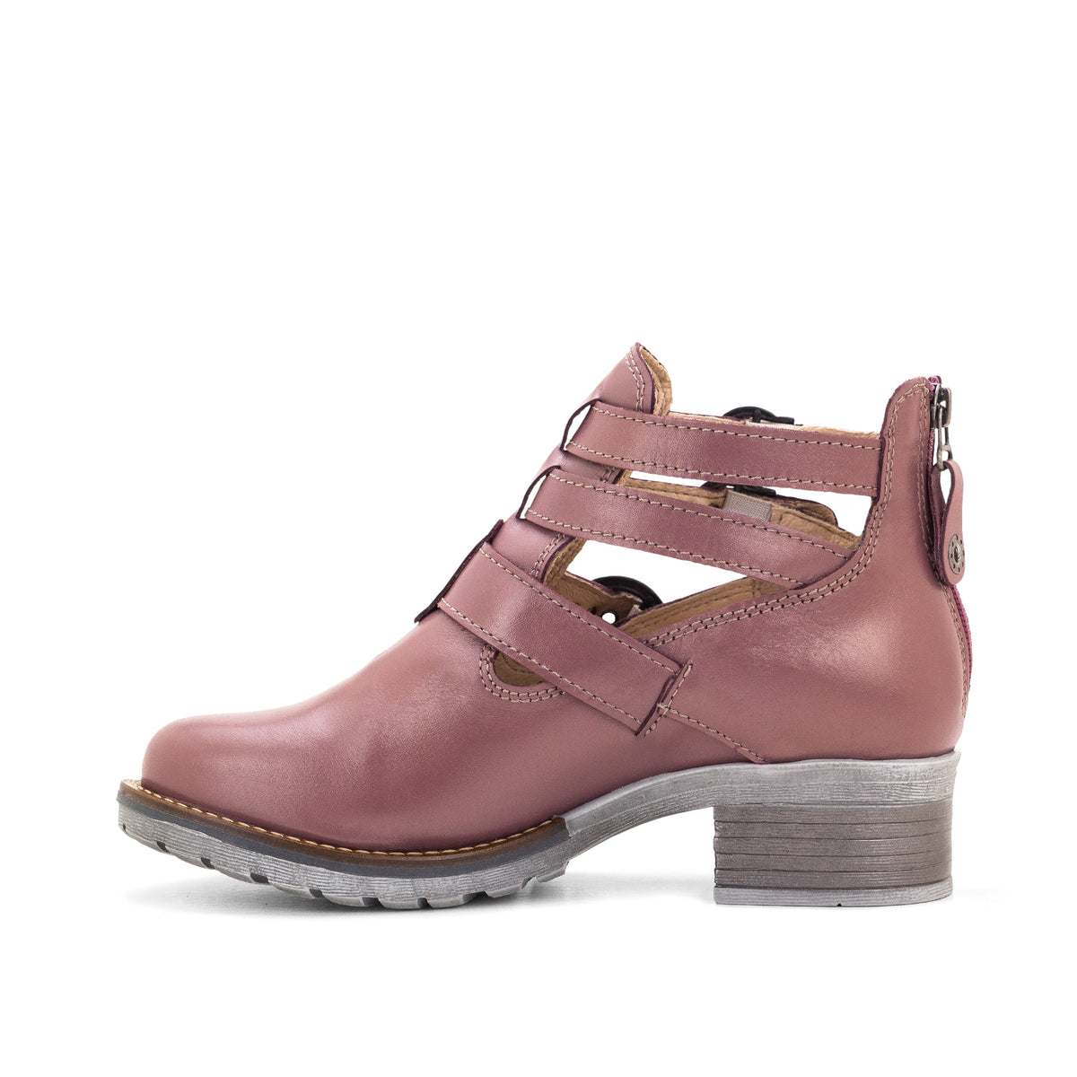 Kelsy Short Summer Leather Boot
