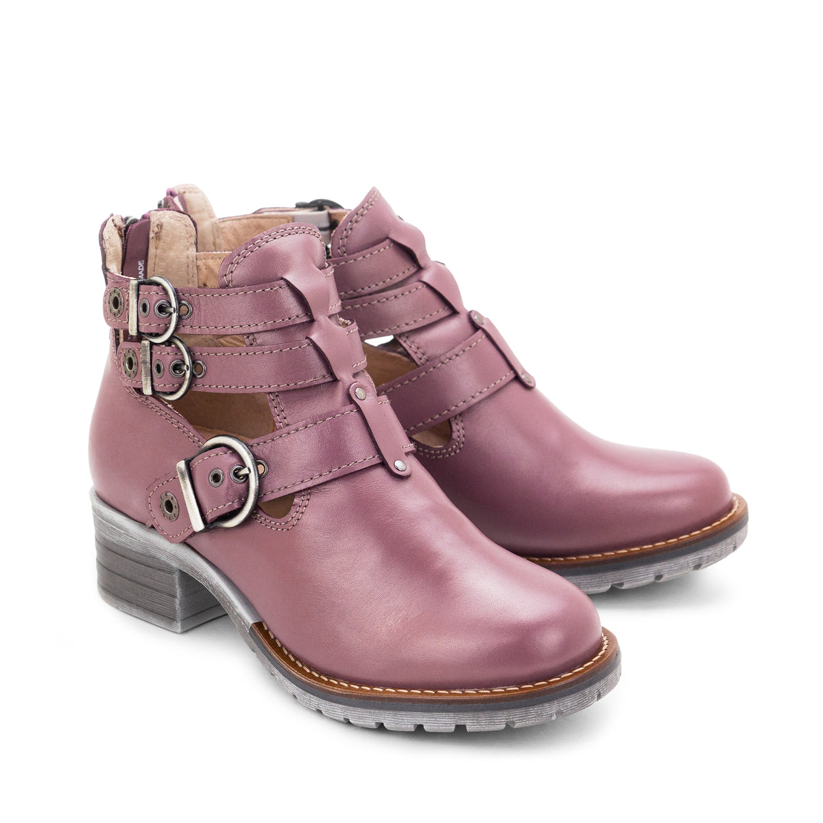 Kelsy Short Summer Leather Boot