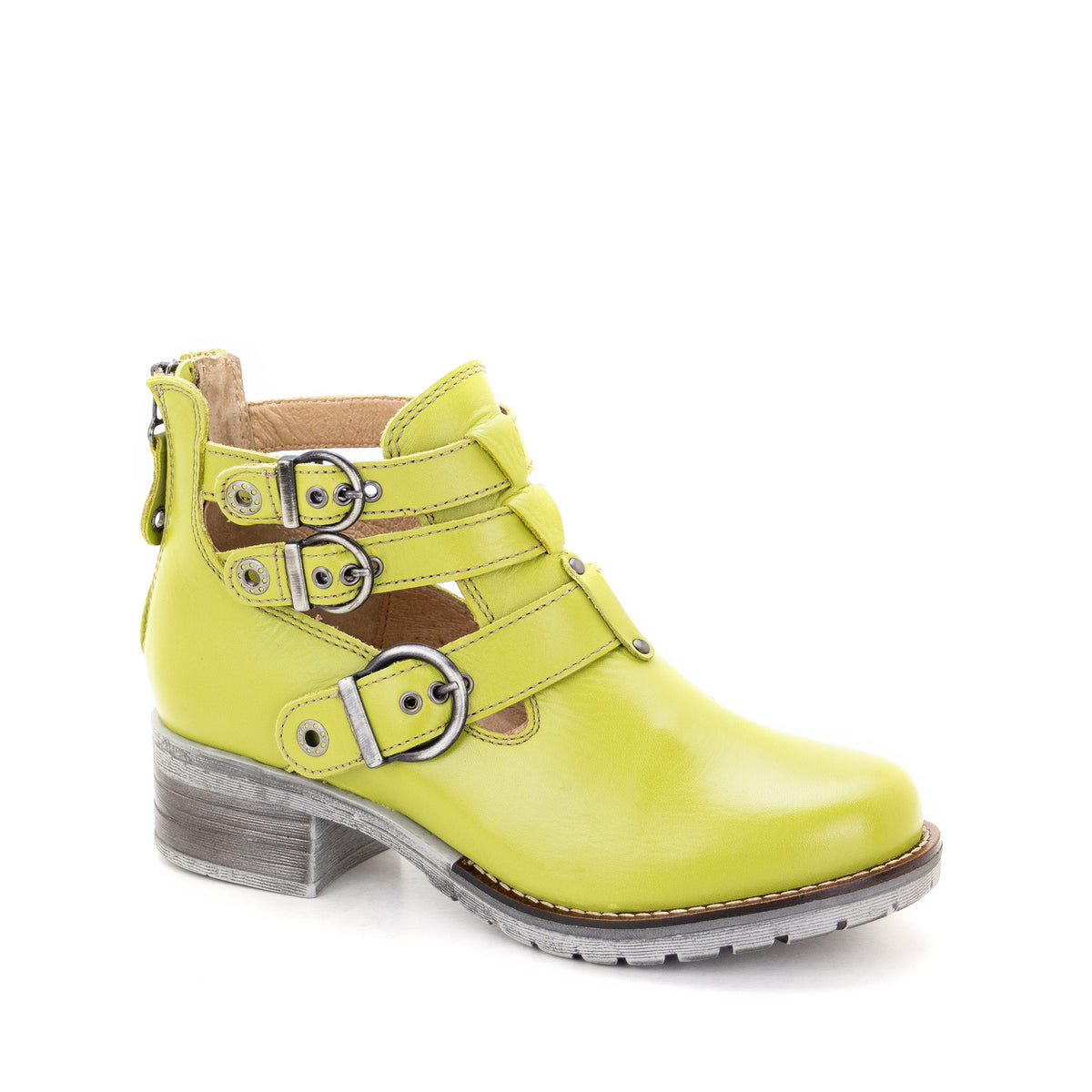 Kelsy Short Summer Leather Boot