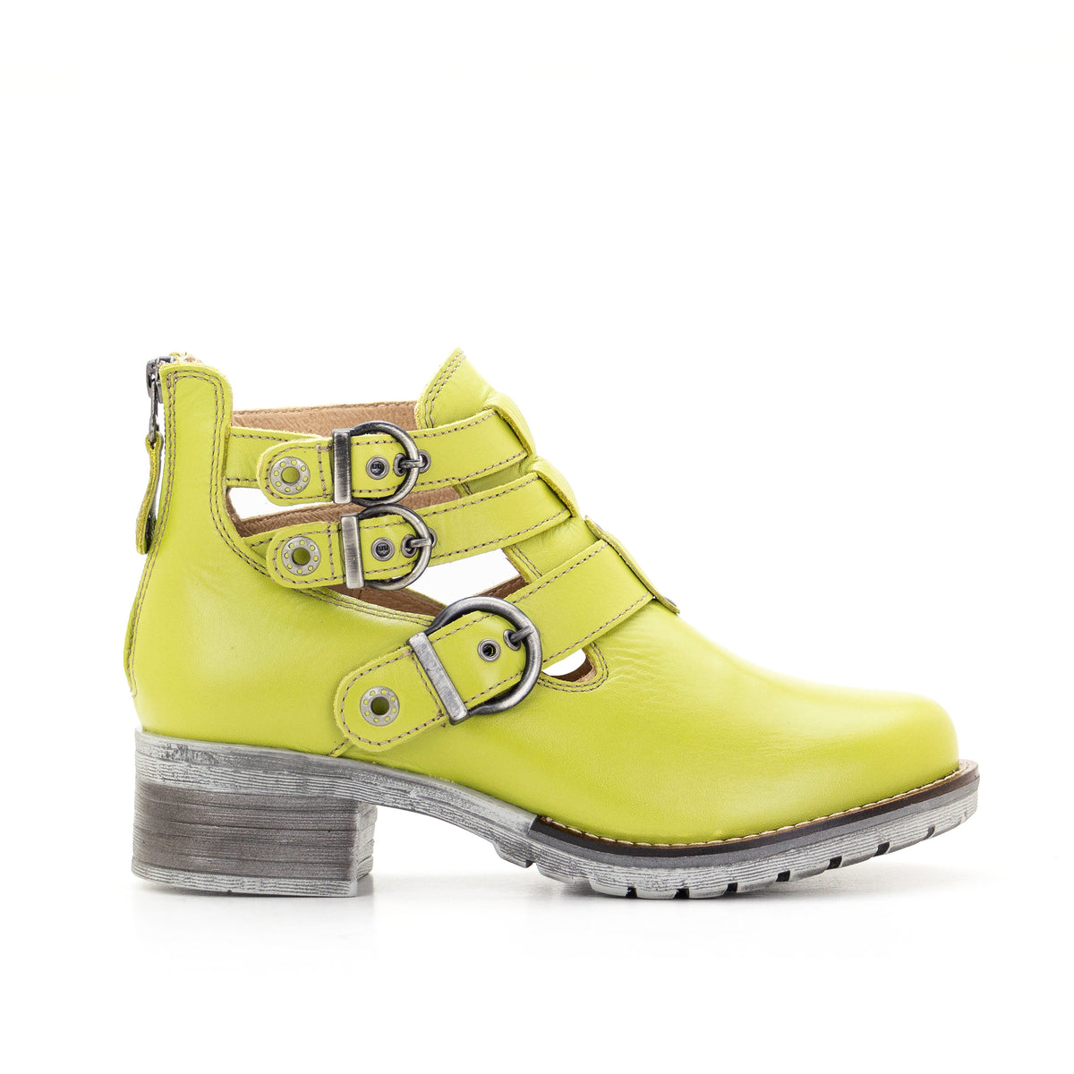 Kelsy Short Summer Leather Boot