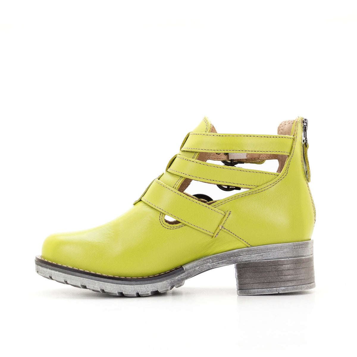 Kelsy Short Summer Leather Boot