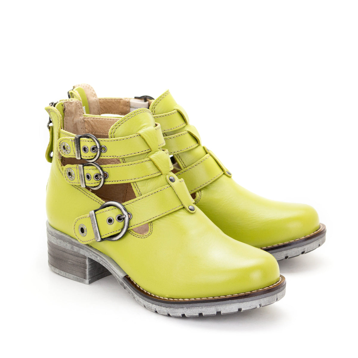 Kelsy Short Summer Leather Boot