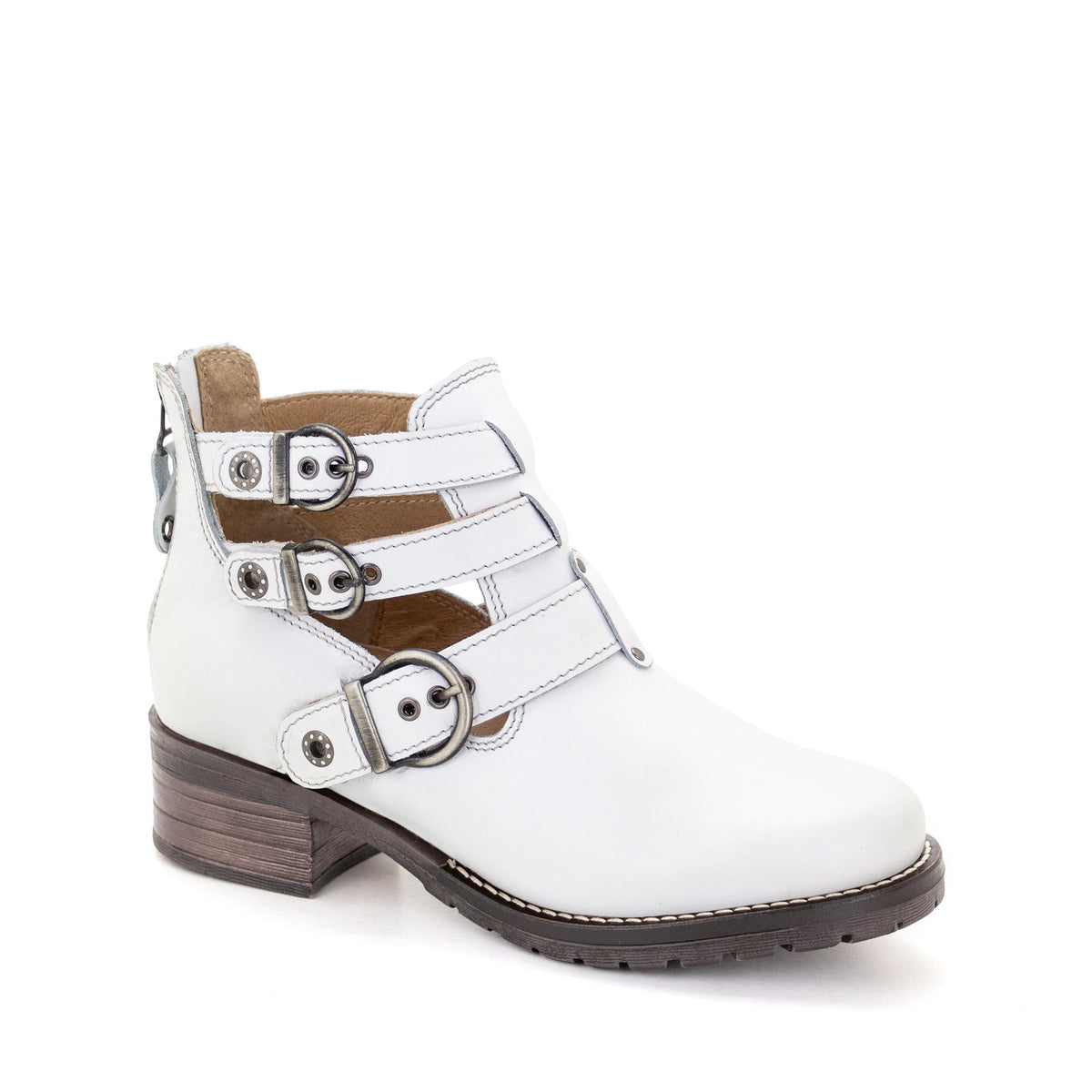 Kelsy Short Summer Leather Boot