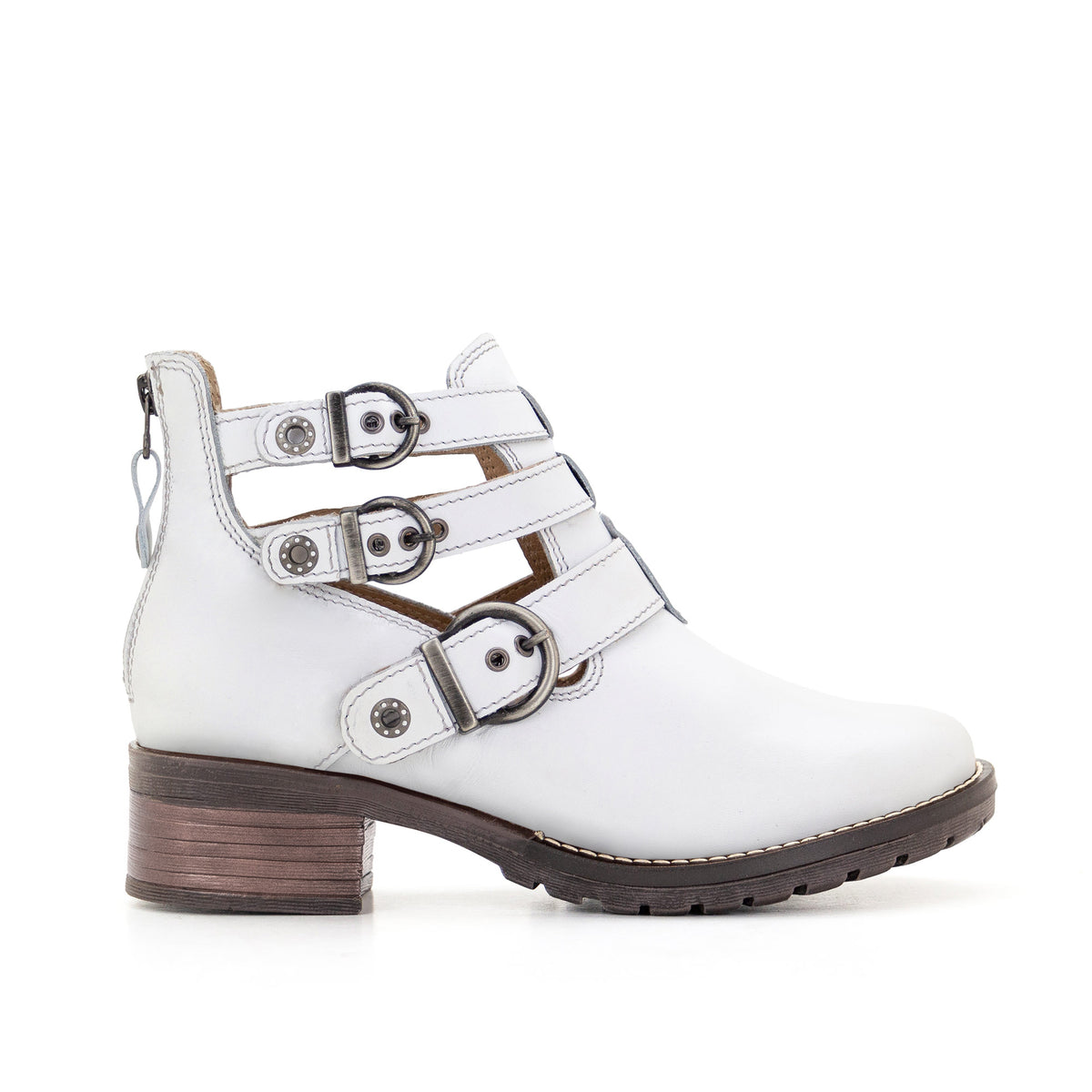 Kelsy Short Summer Leather Boot