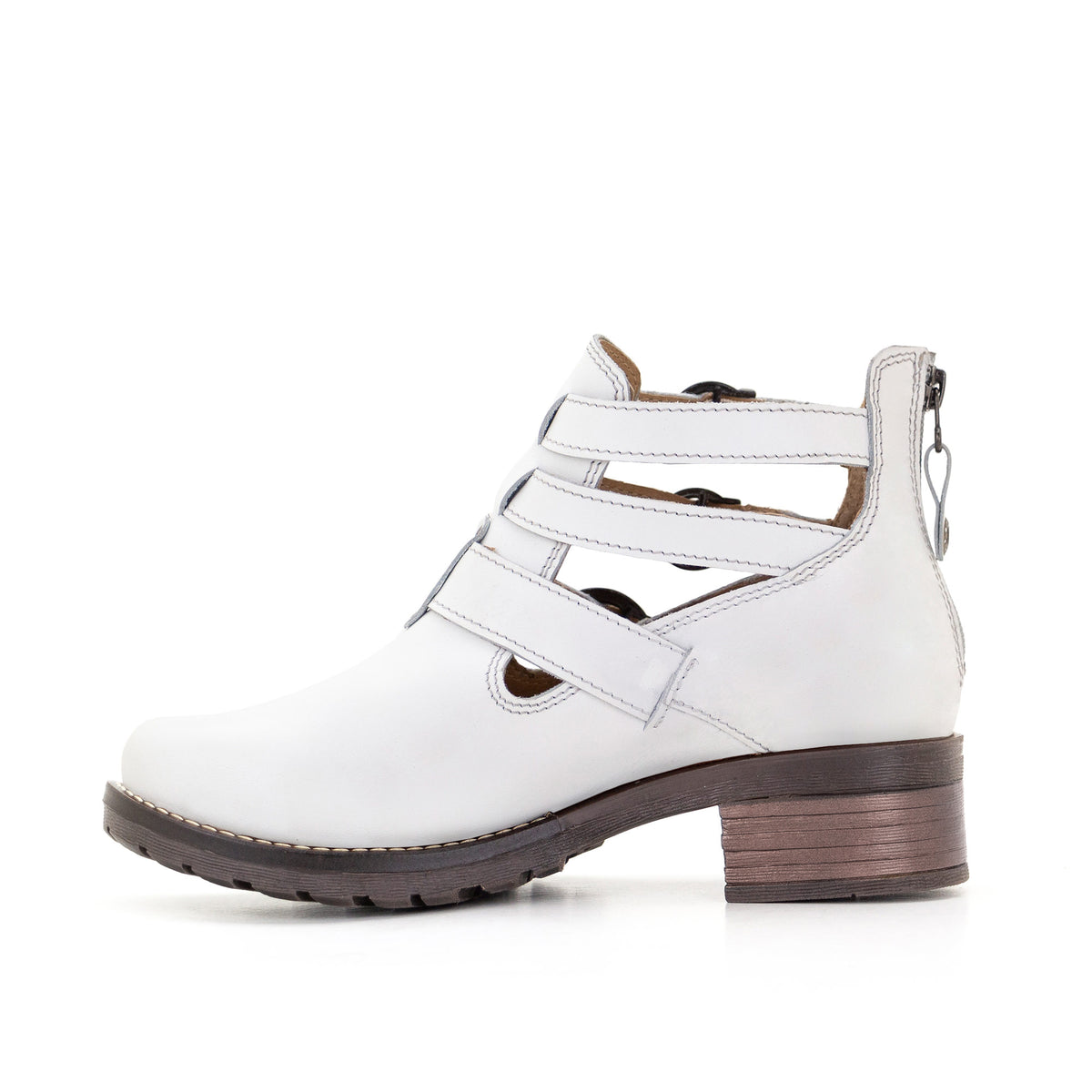 Kelsy Short Summer Leather Boot