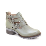 Kelsy Short Summer Pearl Leather Boot