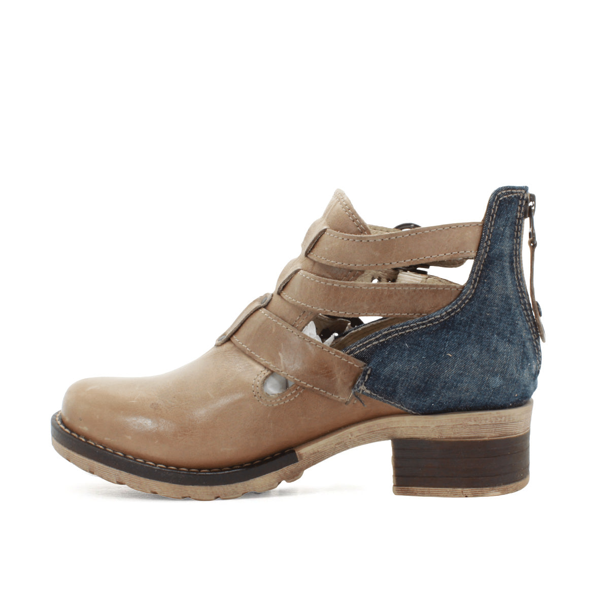 Kelsy Short Leather Boot