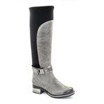 Kody Knee High Leather & Neoprene Boot