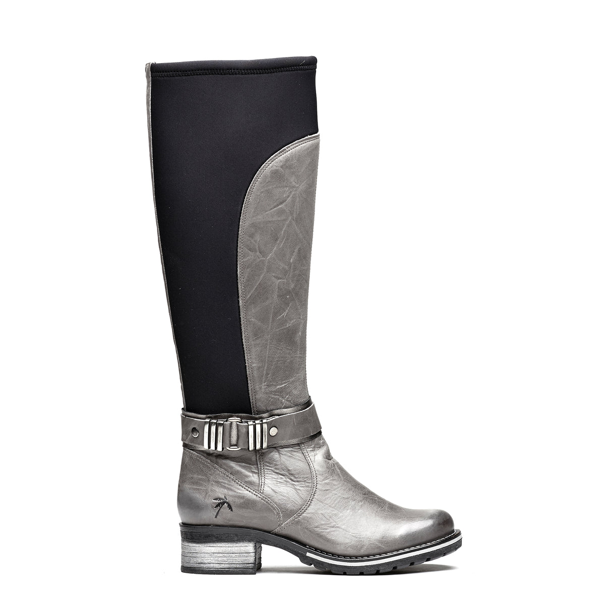 Kody Knee High Leather & Neoprene Boot