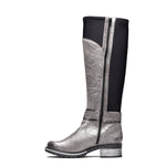Kody Knee High Leather & Neoprene Boot