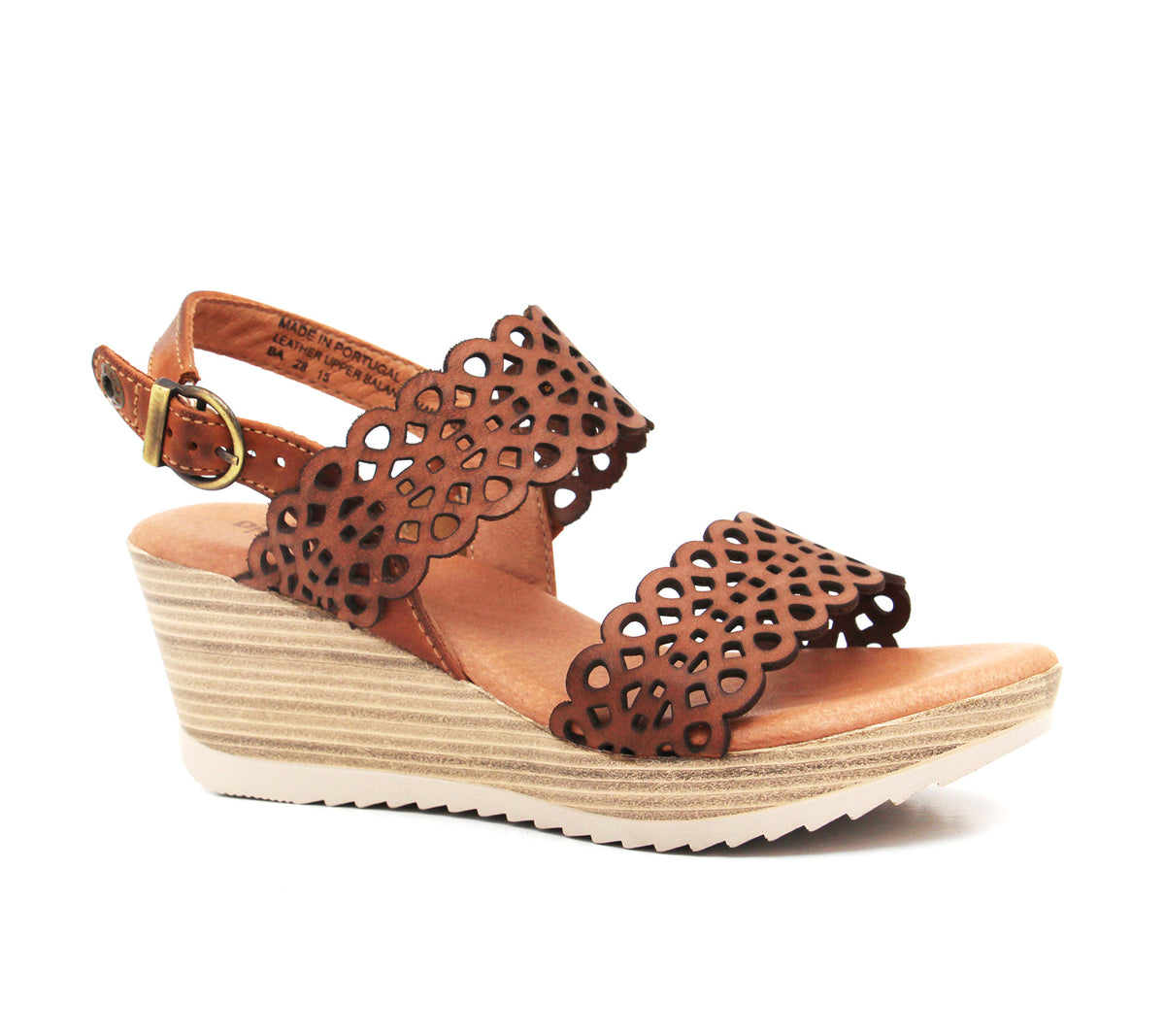 Libby Leather Wedge Sandal