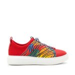Oyster Bay Leather & Canvas Sneaker - Odessa Safari
