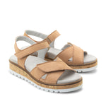 Rebecca Leather Adjustable Sandals
