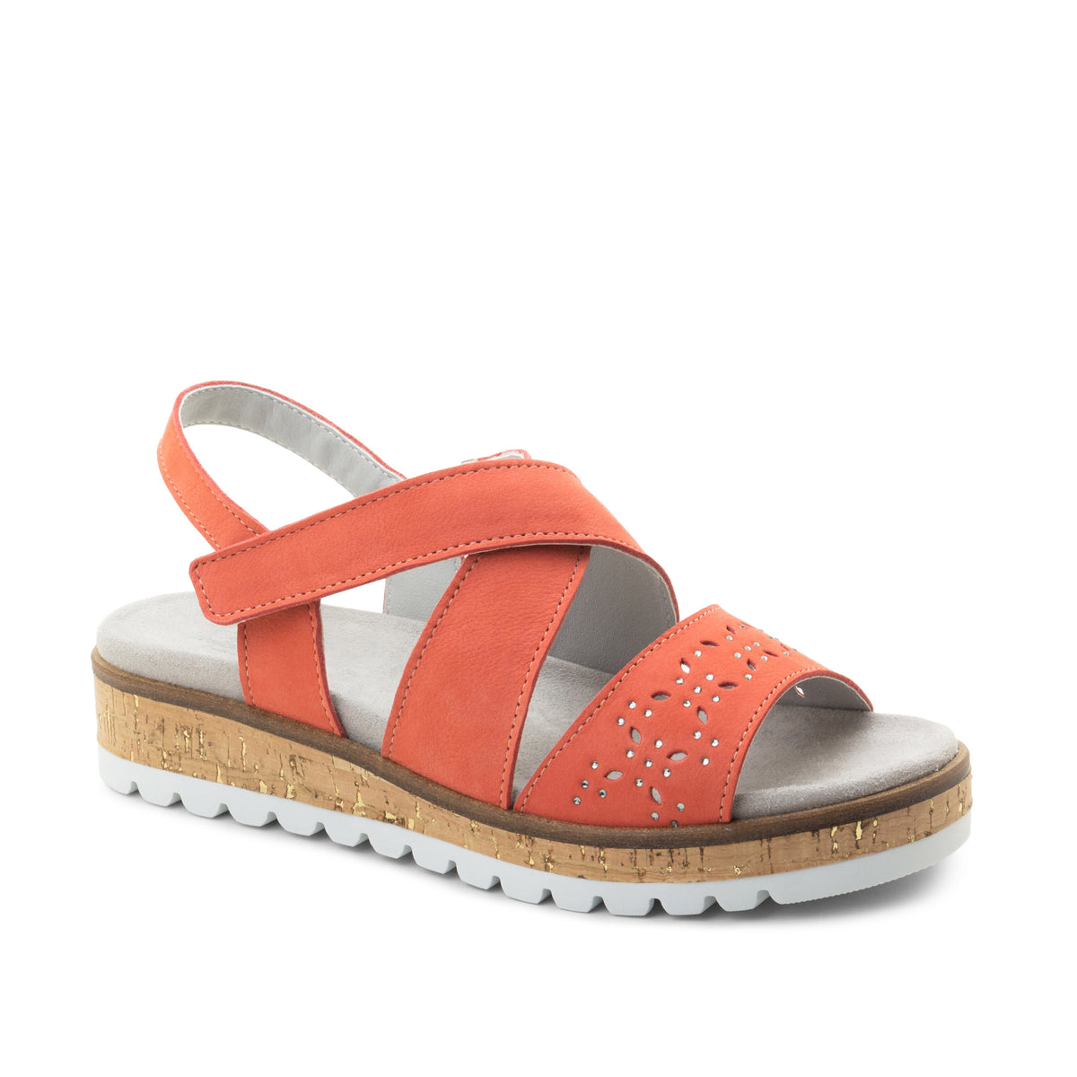 Reese Leather Strappy Adjustable Sandals
