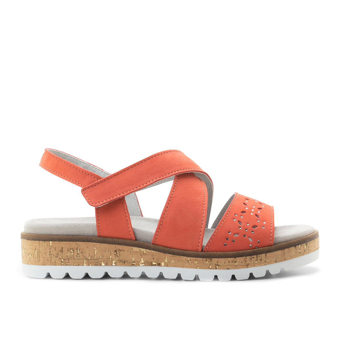 Reese Leather Strappy Adjustable Sandals