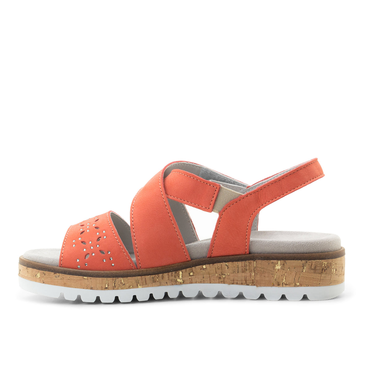 Reese Leather Strappy Adjustable Sandals