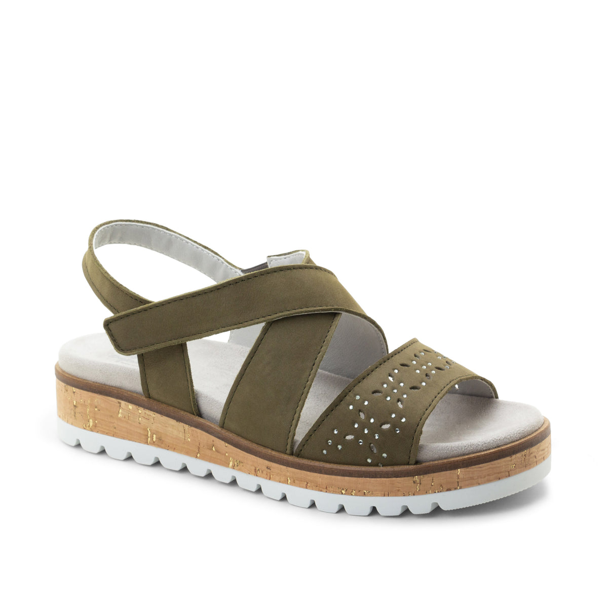 Reese Leather Strappy Adjustable Sandals