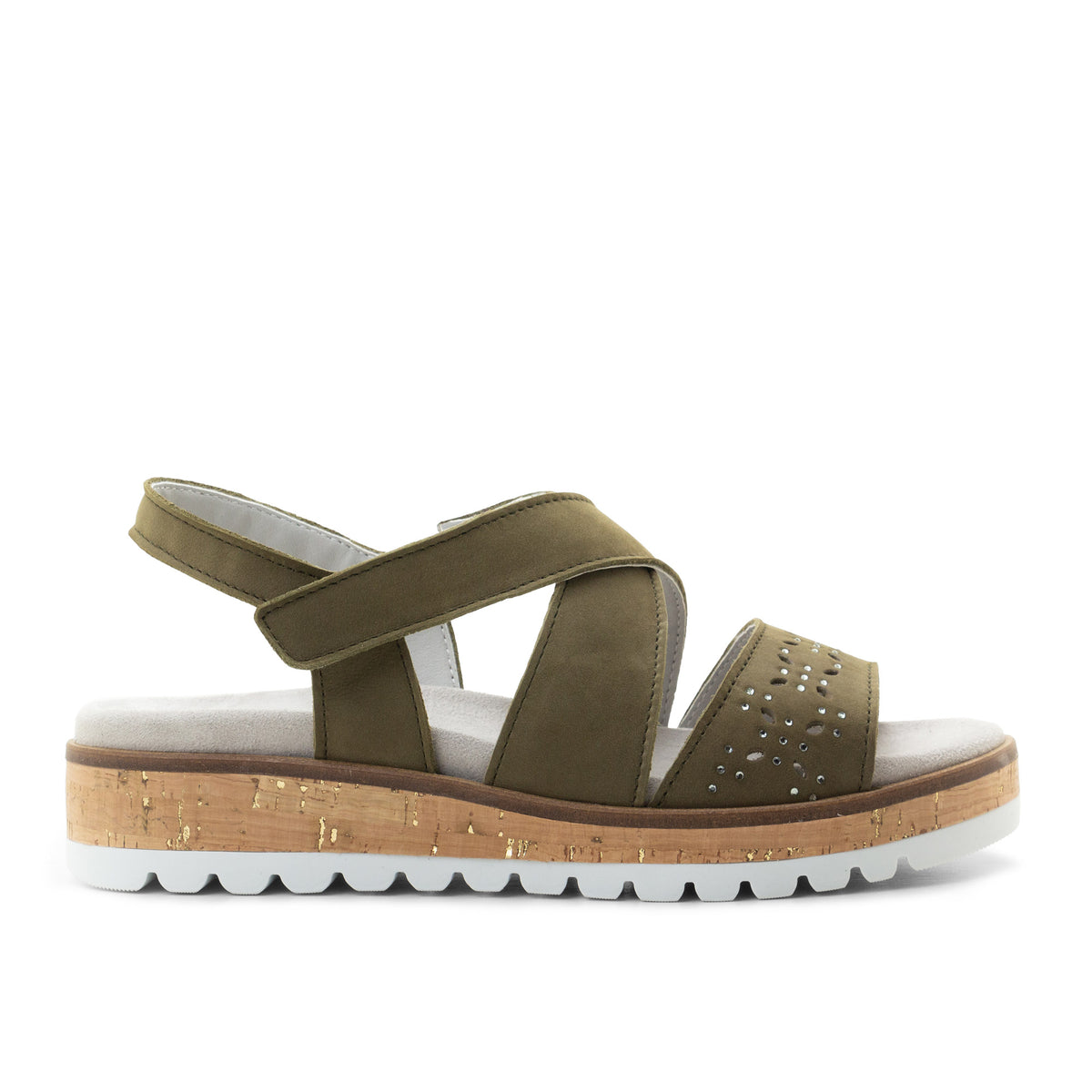 Reese Leather Strappy Adjustable Sandals
