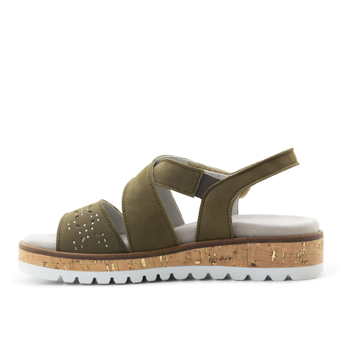 Reese Leather Strappy Adjustable Sandals