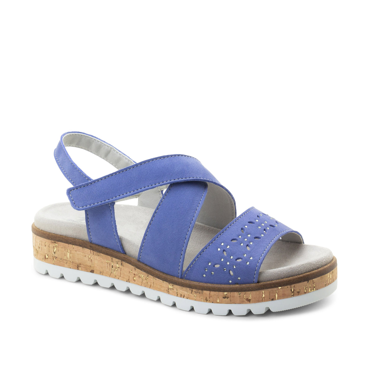 Reese Leather Strappy Adjustable Sandals