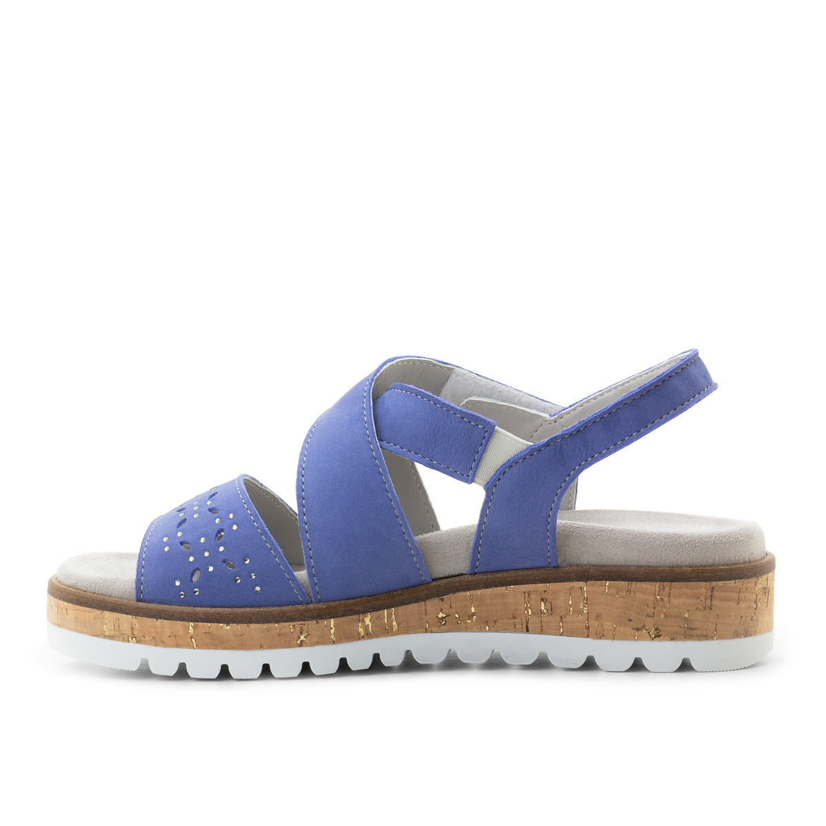 Reese Leather Strappy Adjustable Sandals