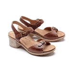 Sandy Leather Adjustable Sandals