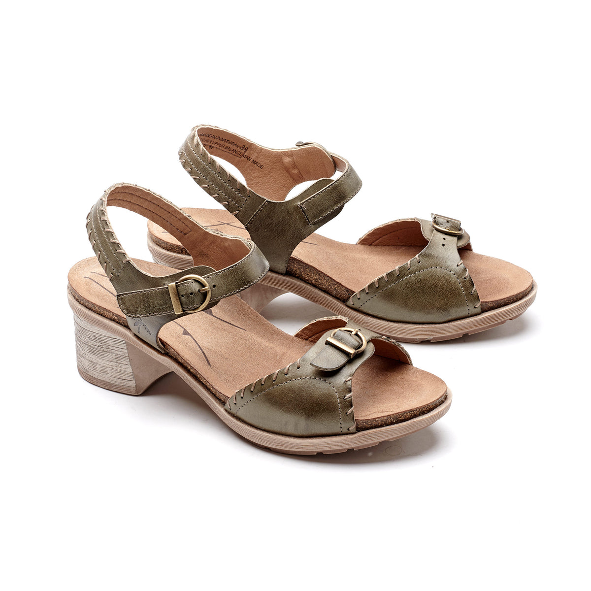 Sandy Leather Adjustable Sandals