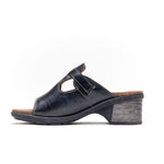 Sharon Leather Mule Sandals