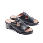 Sharon Leather Mule Sandals