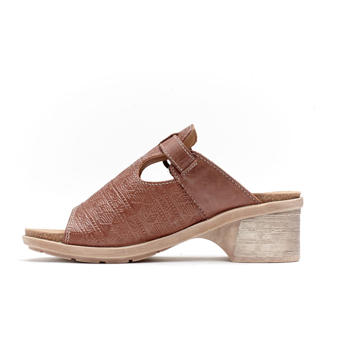Sharon Leather Mule Sandals
