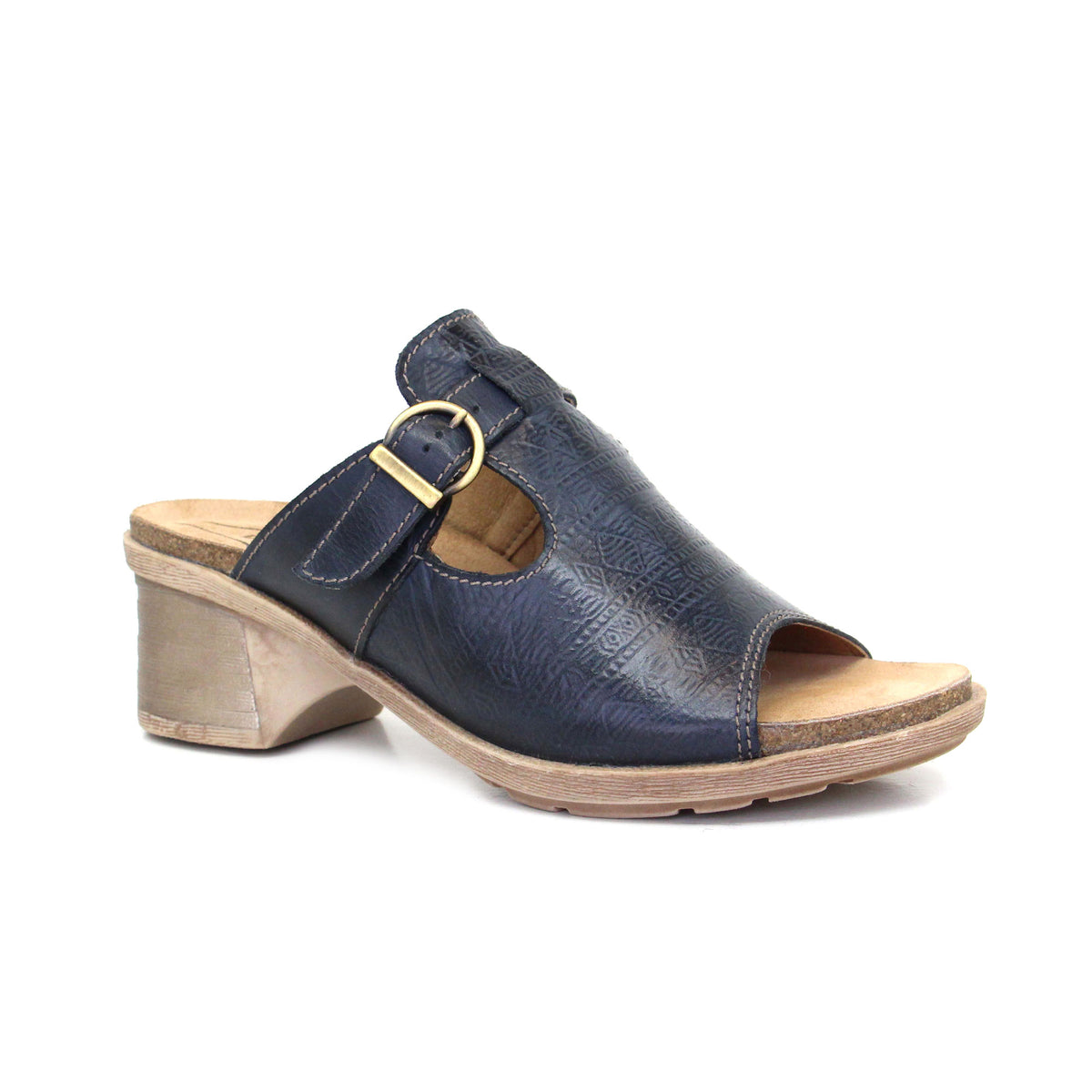 Sharon Leather Mule Sandals