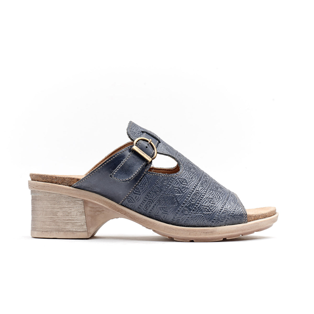 Sharon Leather Mule Sandals