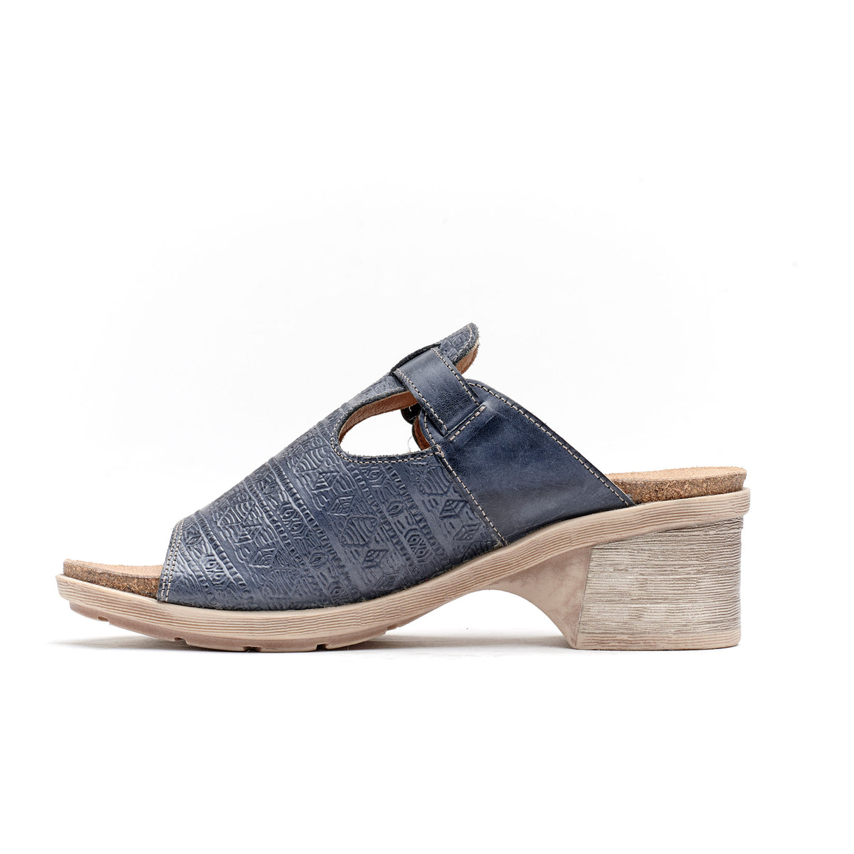 Sharon Leather Mule Sandals
