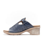 Sharon Leather Mule Sandals