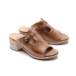 Sharon Leather Mule Sandals