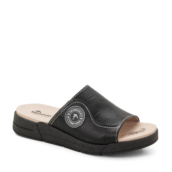 Talyn Soft Leather Slide– Dromedaris Footwear