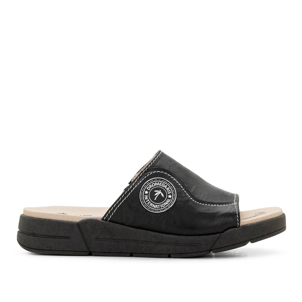 Talyn Soft Leather Slide– Dromedaris Footwear