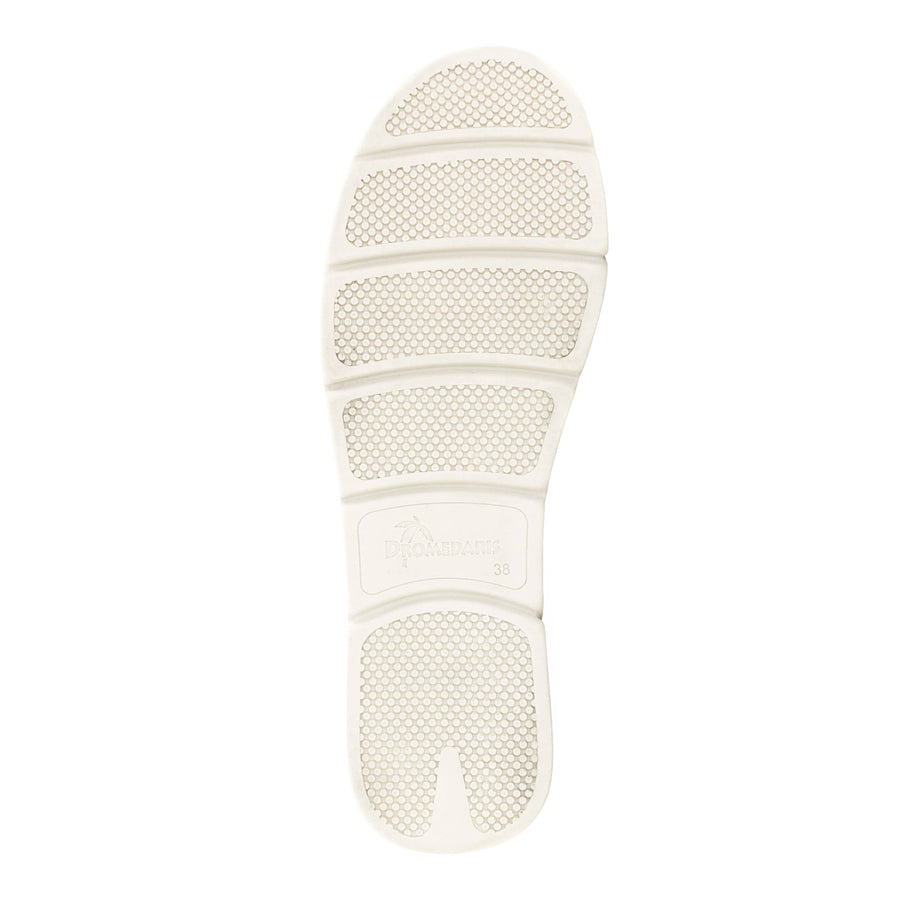Terry Slip-On Leather Sandal in Animal Prints– Dromedaris Footwear
