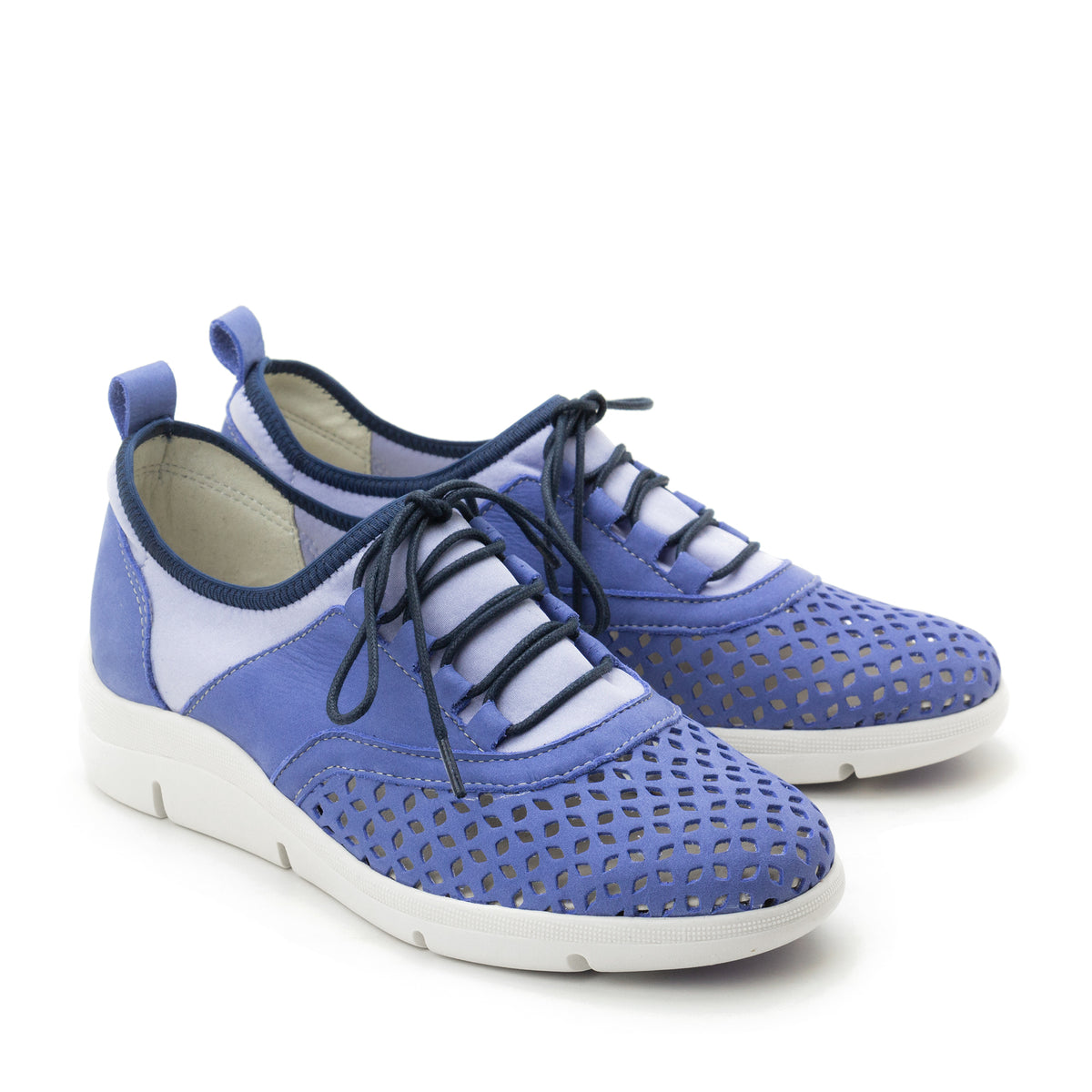 Valene Perforated Leather Comfort Shoe