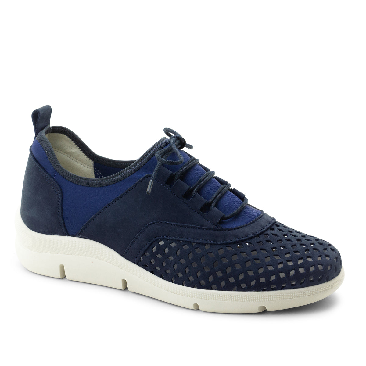 Valene Perforated Leather Comfort Shoe