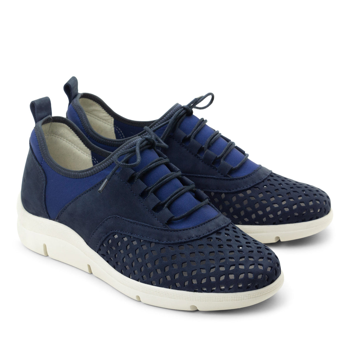 Valene Perforated Leather Comfort Shoe