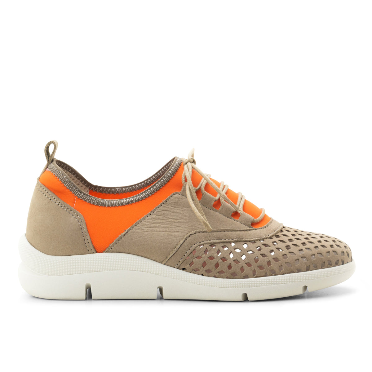 Valene Perforated Leather Comfort Shoe