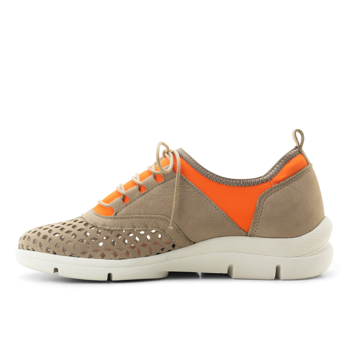 Valene Perforated Leather Comfort Shoe