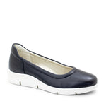 Vanessa Leather Slip-On Wedge