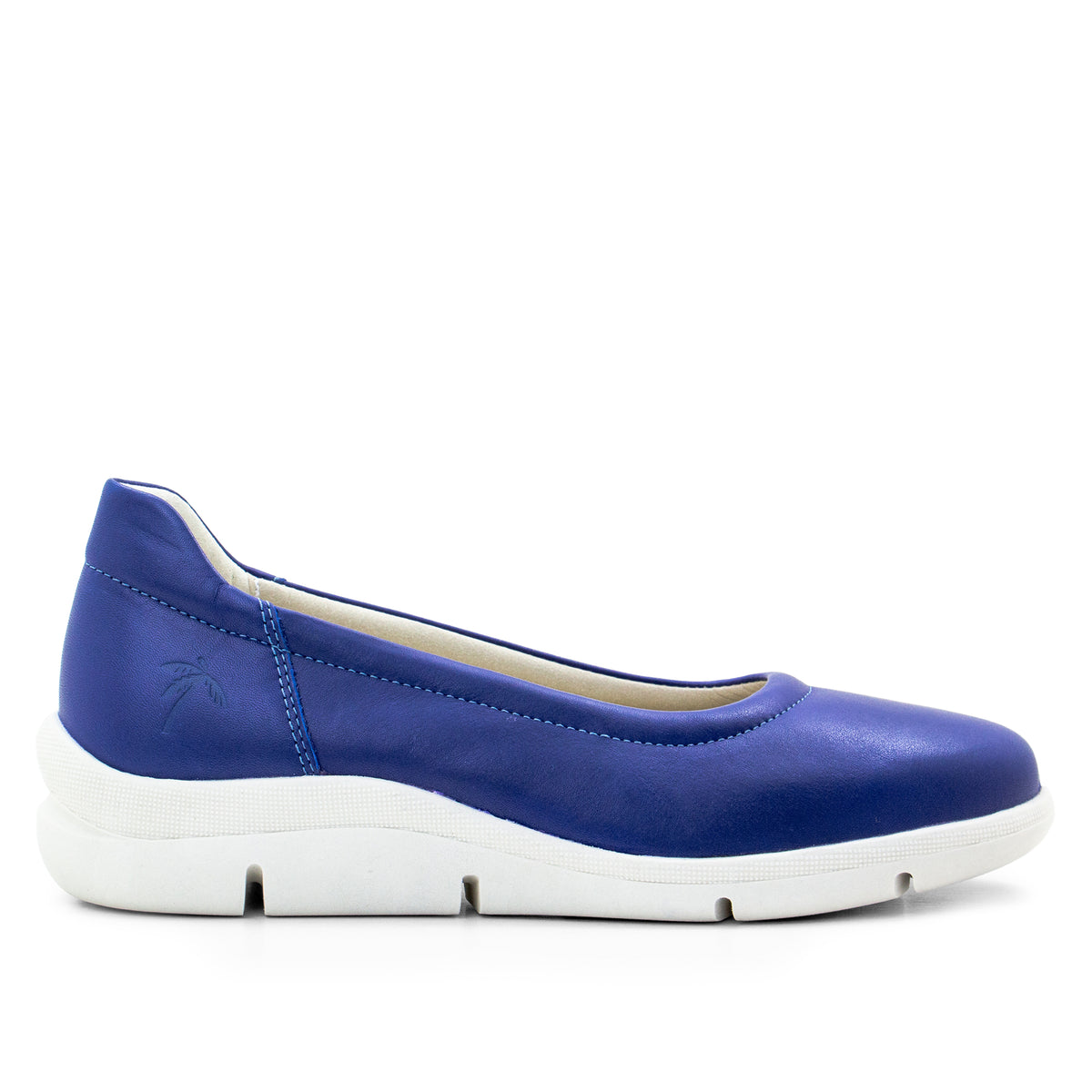 Vanessa Leather Slip-On Wedge