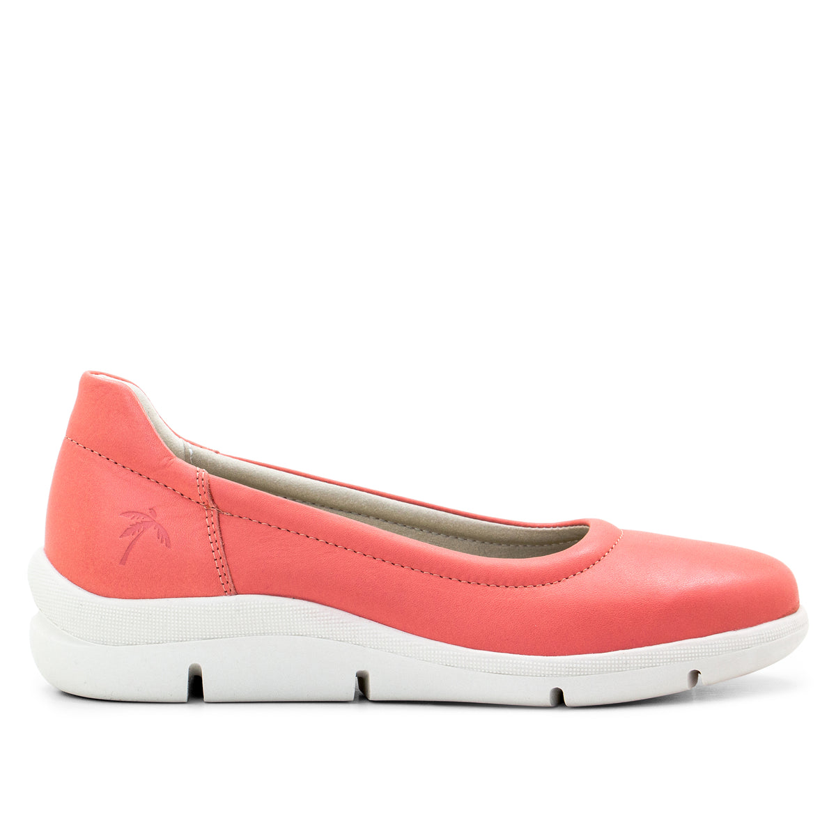 Vanessa Leather Slip-On Wedge