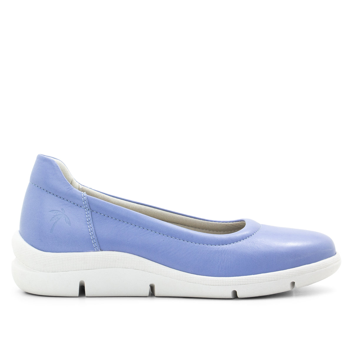 Vanessa Leather Slip-On Wedge